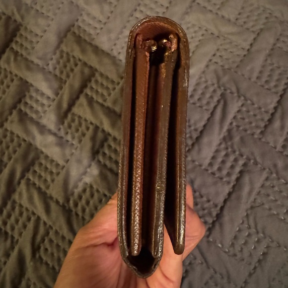 Auth Louis Vuitton Port Monnaie Tresor L-shaped Zipper Wallet Monogram Folding - Picture 5 of 9